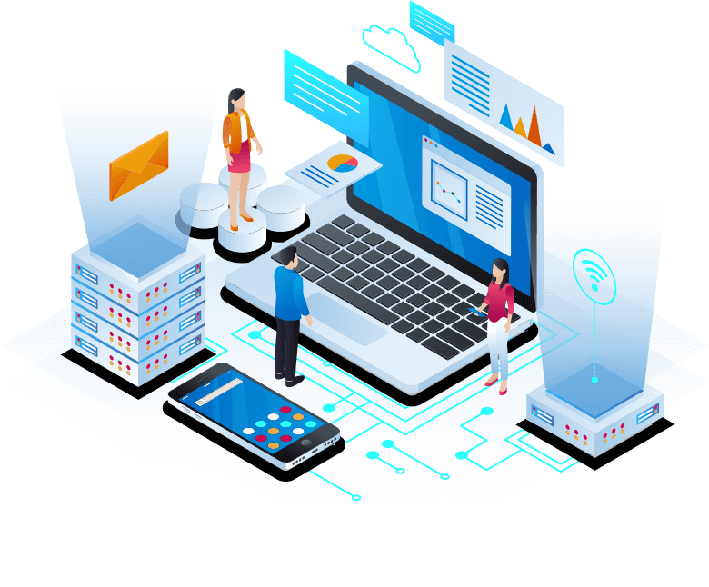 ERP Software Illustration