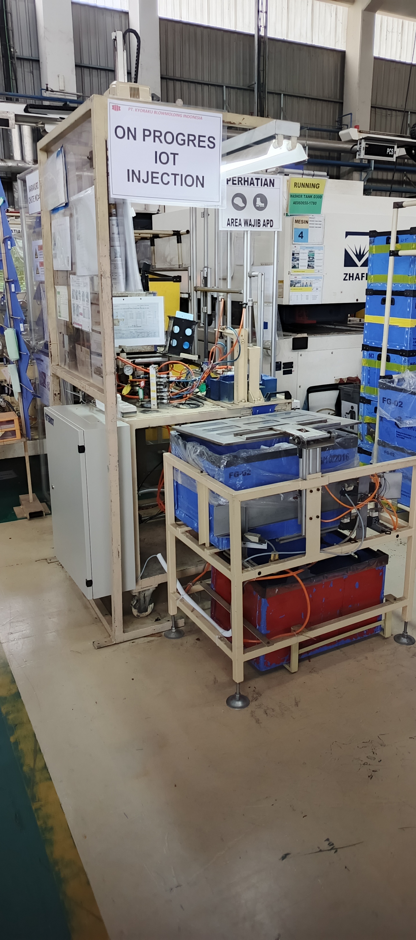 Process Installation Machine IoT