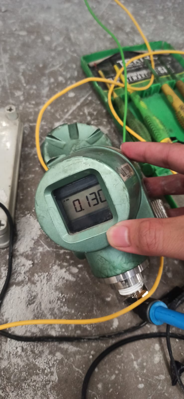 Pemasangan Sensor Pressure