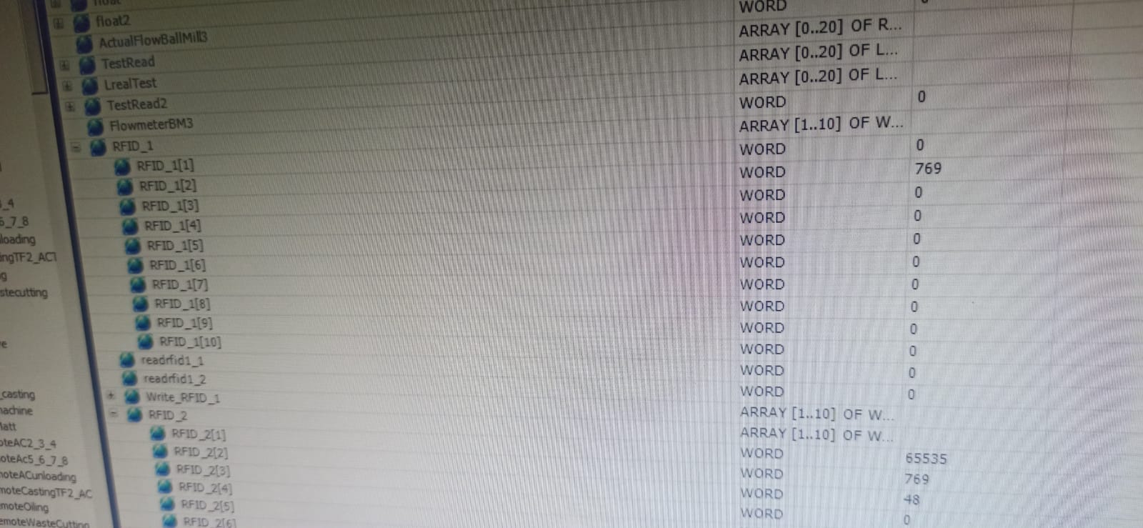 Setting Program